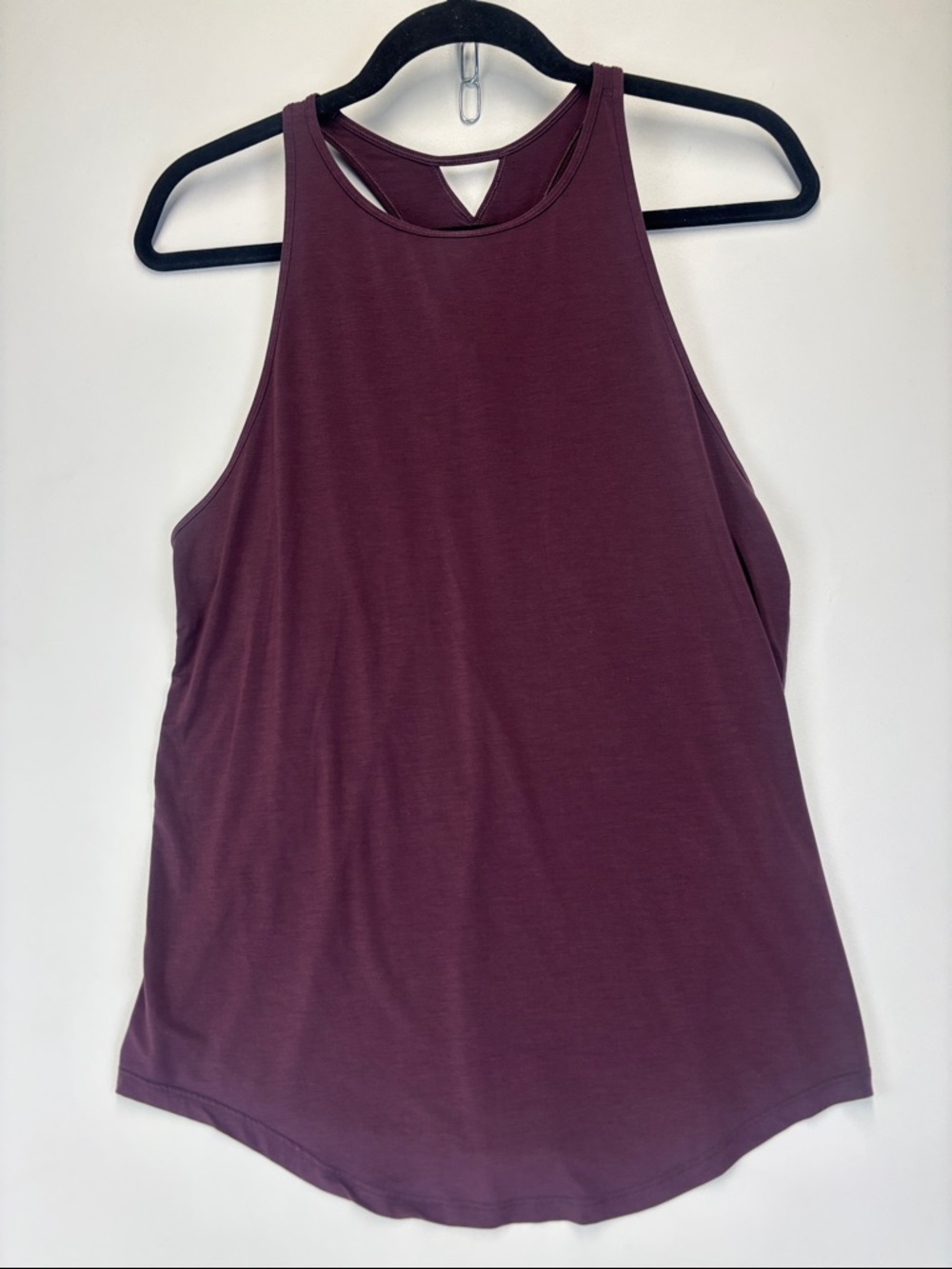 LULULEMON Maroon Racerback Tank Top Size 6
